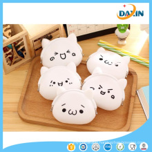 Lovely Various Shape Silicone Emoticons Coin Purse